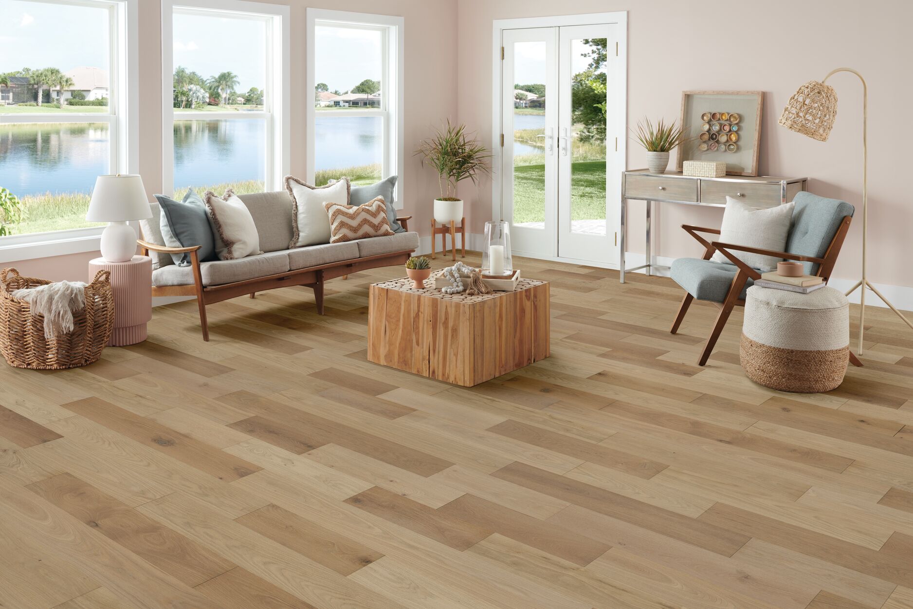 Artisan Living Intriguing Neutral Engineered Hardwood AREK322W