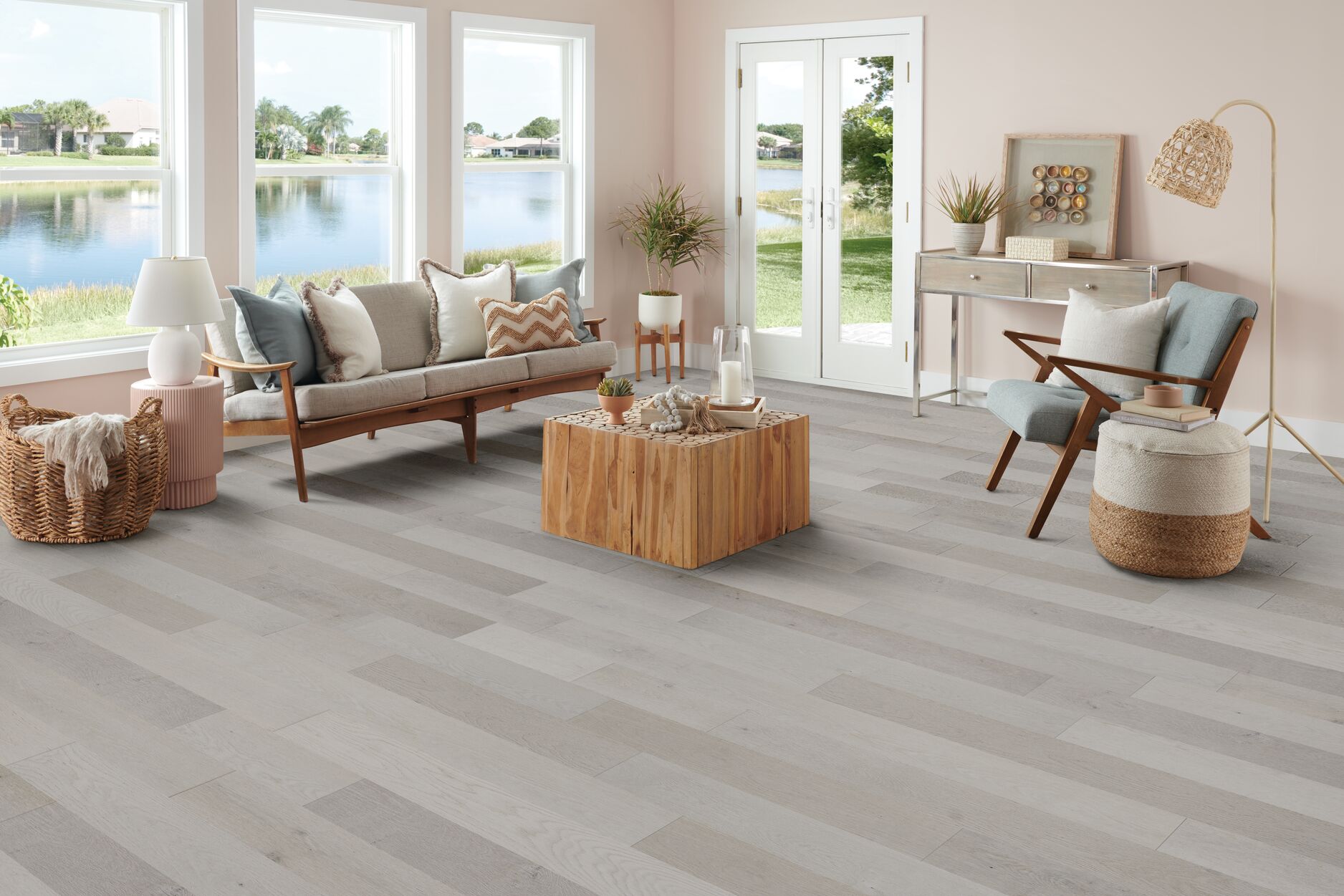 Artisan Living Shade Of Pale Engineered Hardwood AREK372W