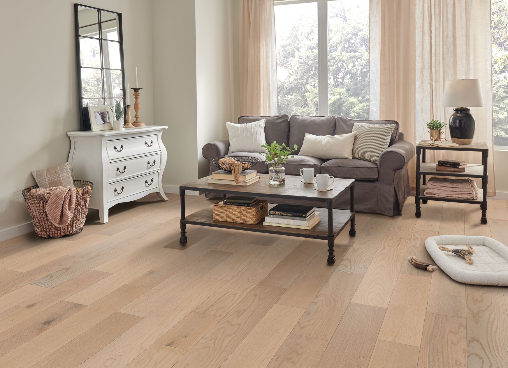Serene Moment flooring, shown in a room