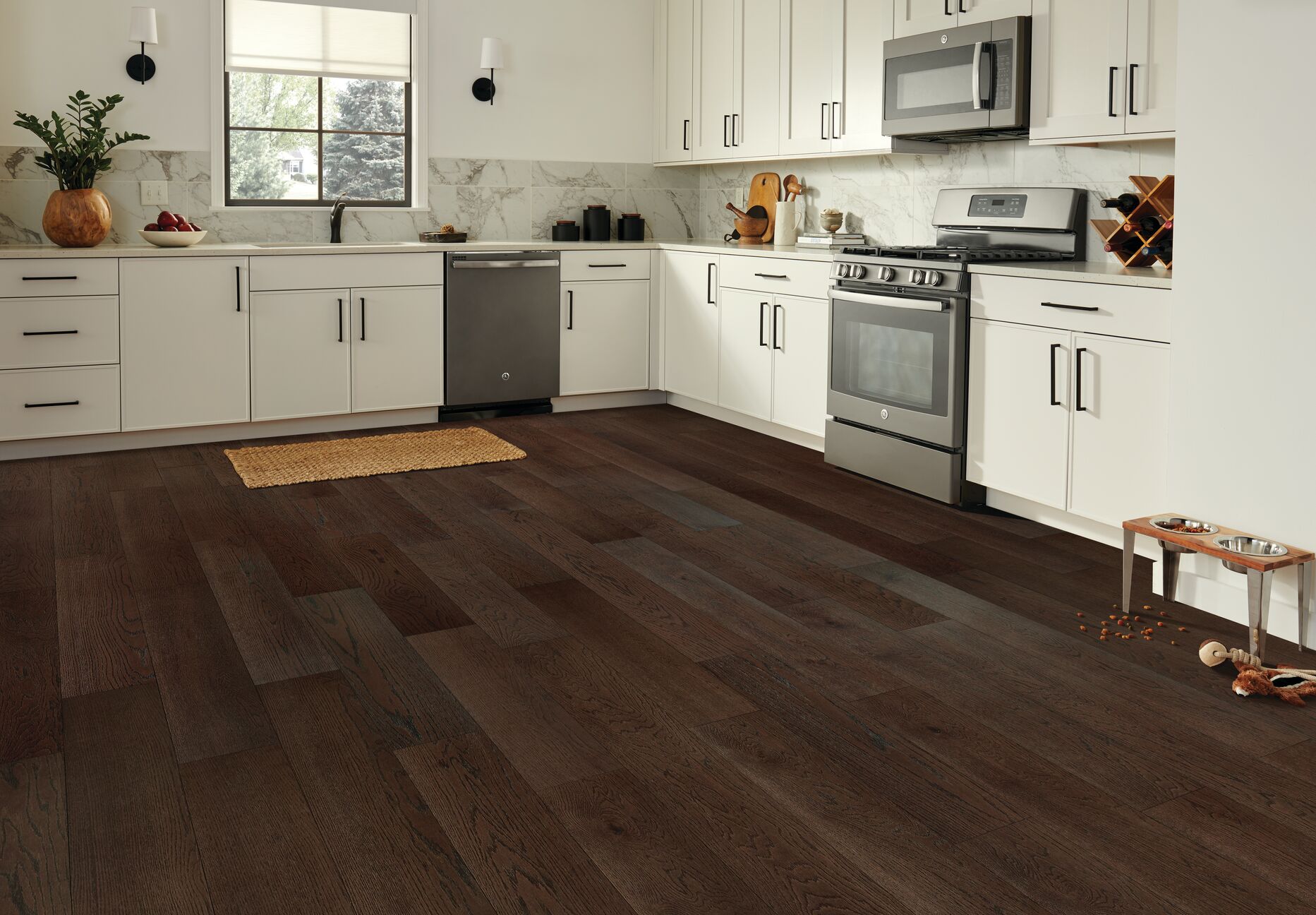 Woodsy Character flooring, shown in a room
