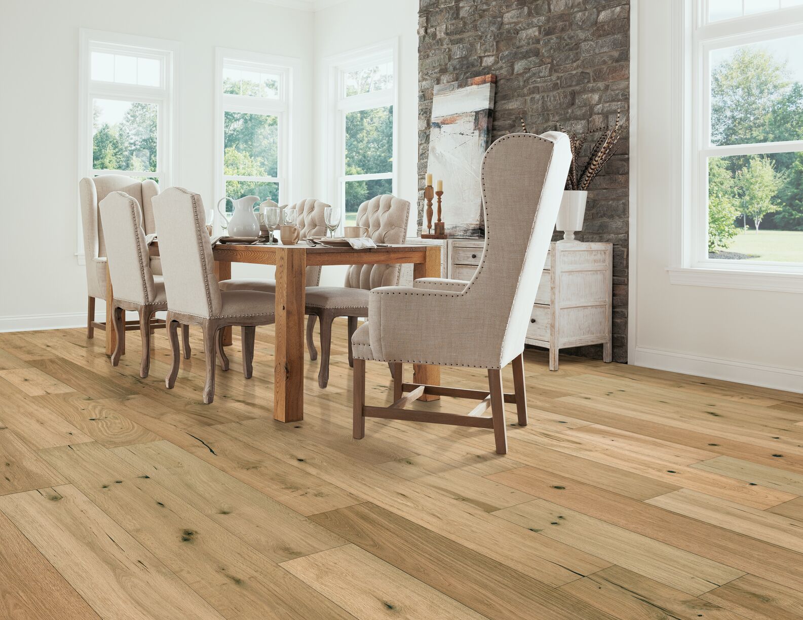 Nature's Canvas Sun Kissed Engineered Hardwood EKNC75L02W