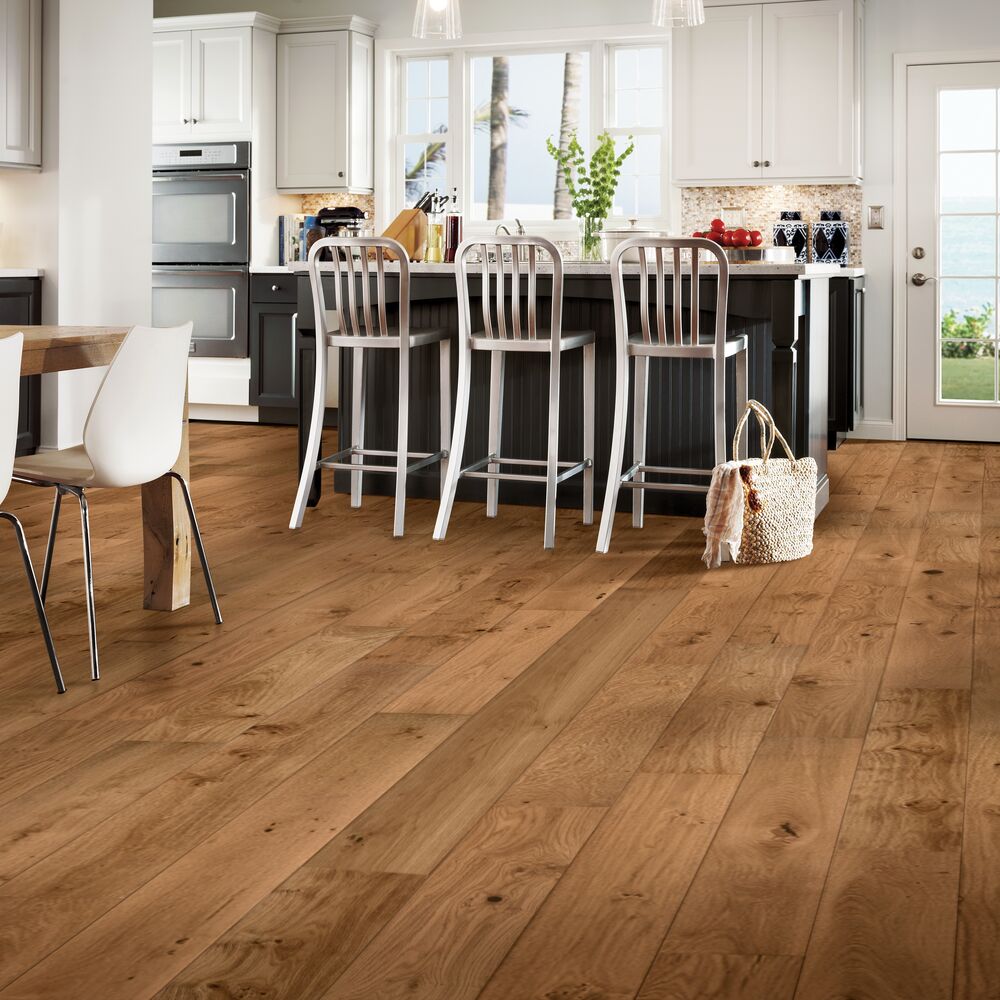 Sunny Shade flooring, shown in a room