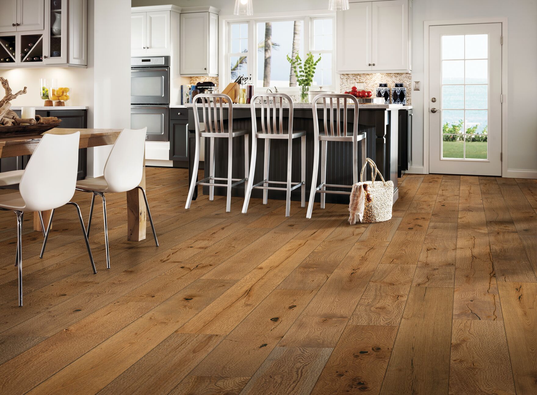Back Country flooring, shown in a room
