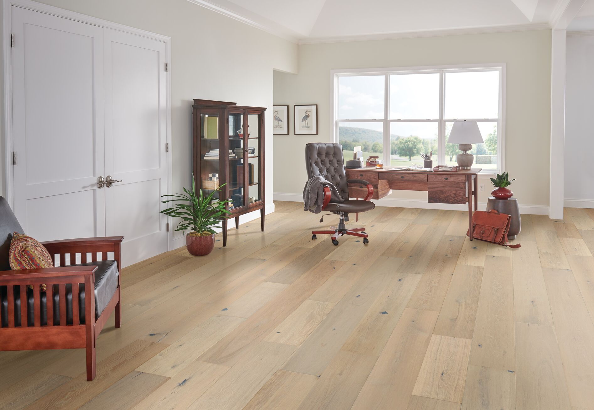 Loftlike Feel flooring, shown in a room