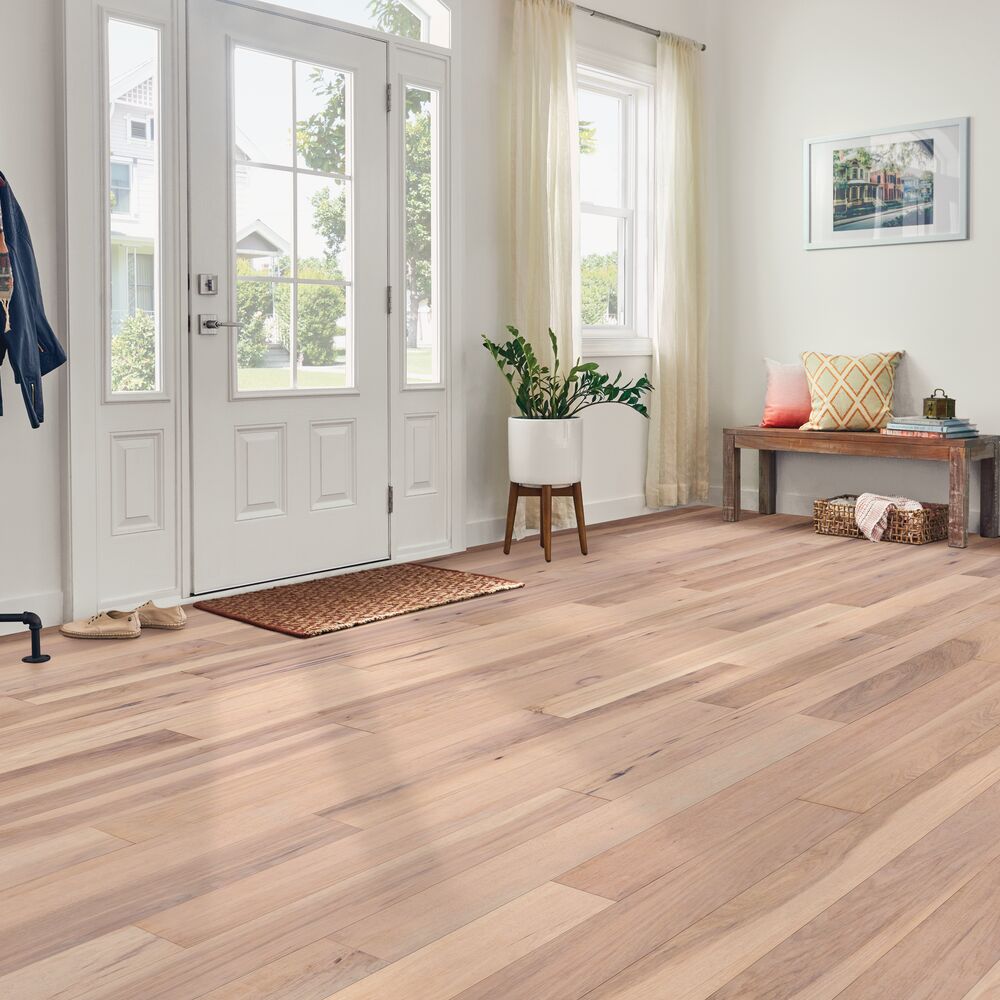 Welcoming Warmth flooring, shown in a room