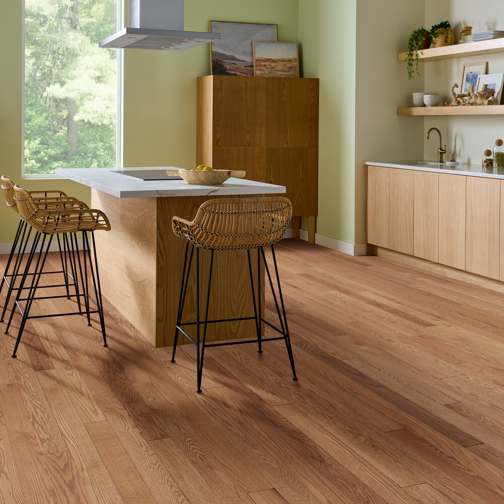 Sunrise East flooring, shown in a room