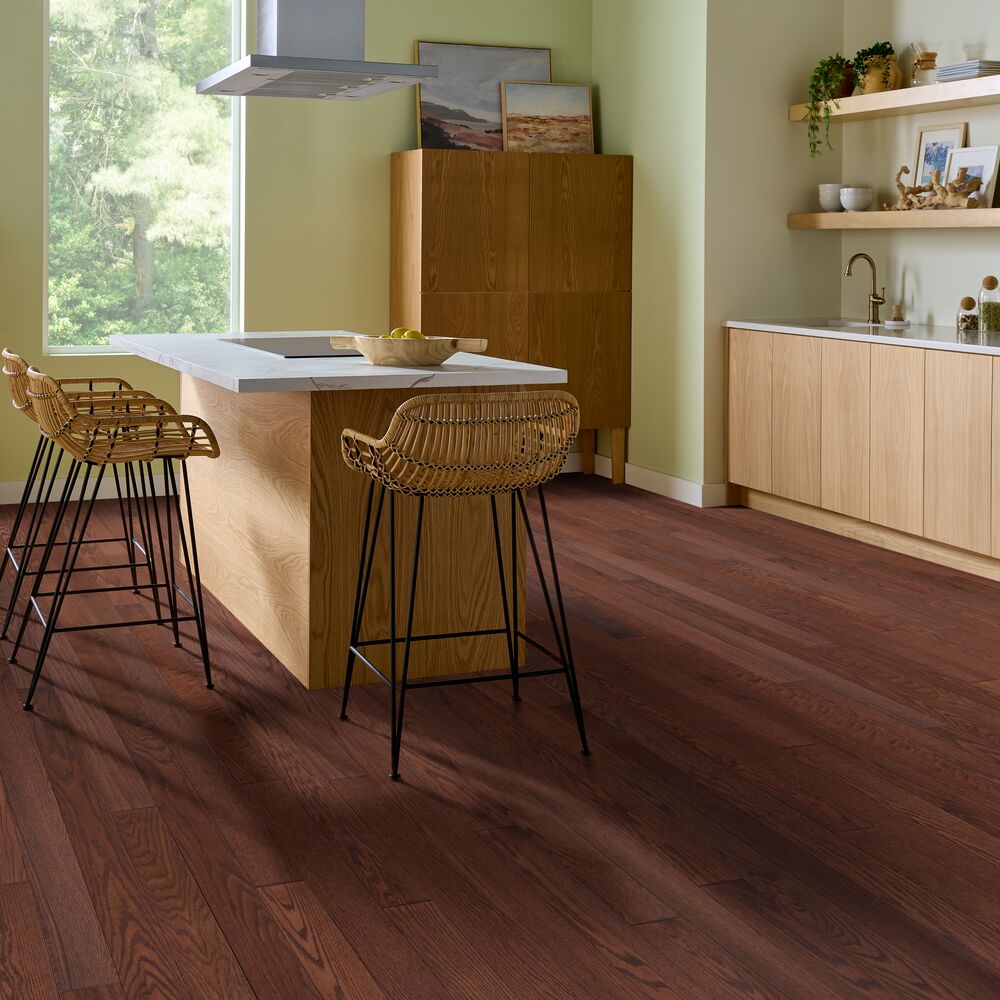Down to Earth flooring, shown in a room