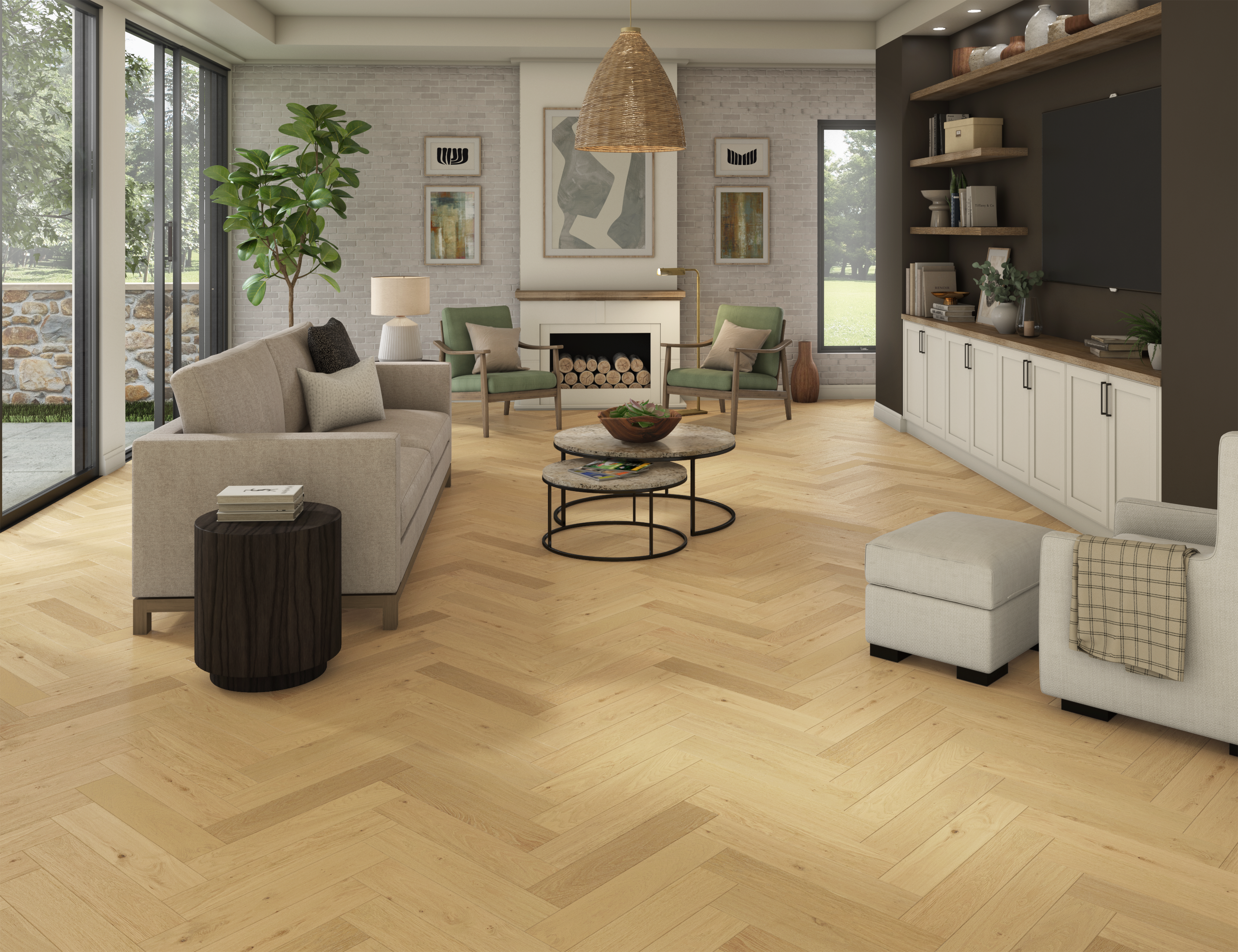 Noble's Way Caney Herringbone Engineered Hardwood NWEK899W