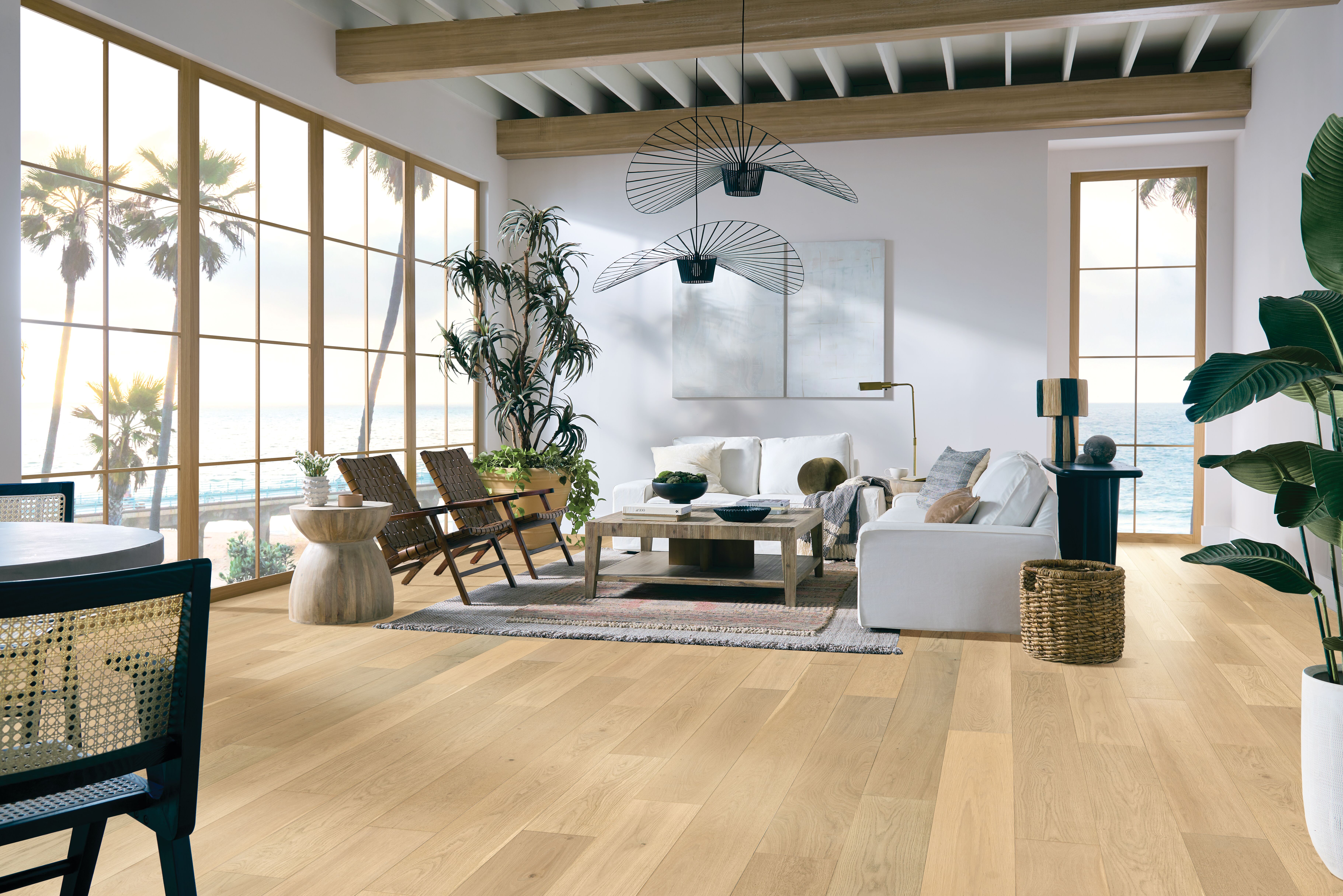 Outer Banks flooring, shown in a room