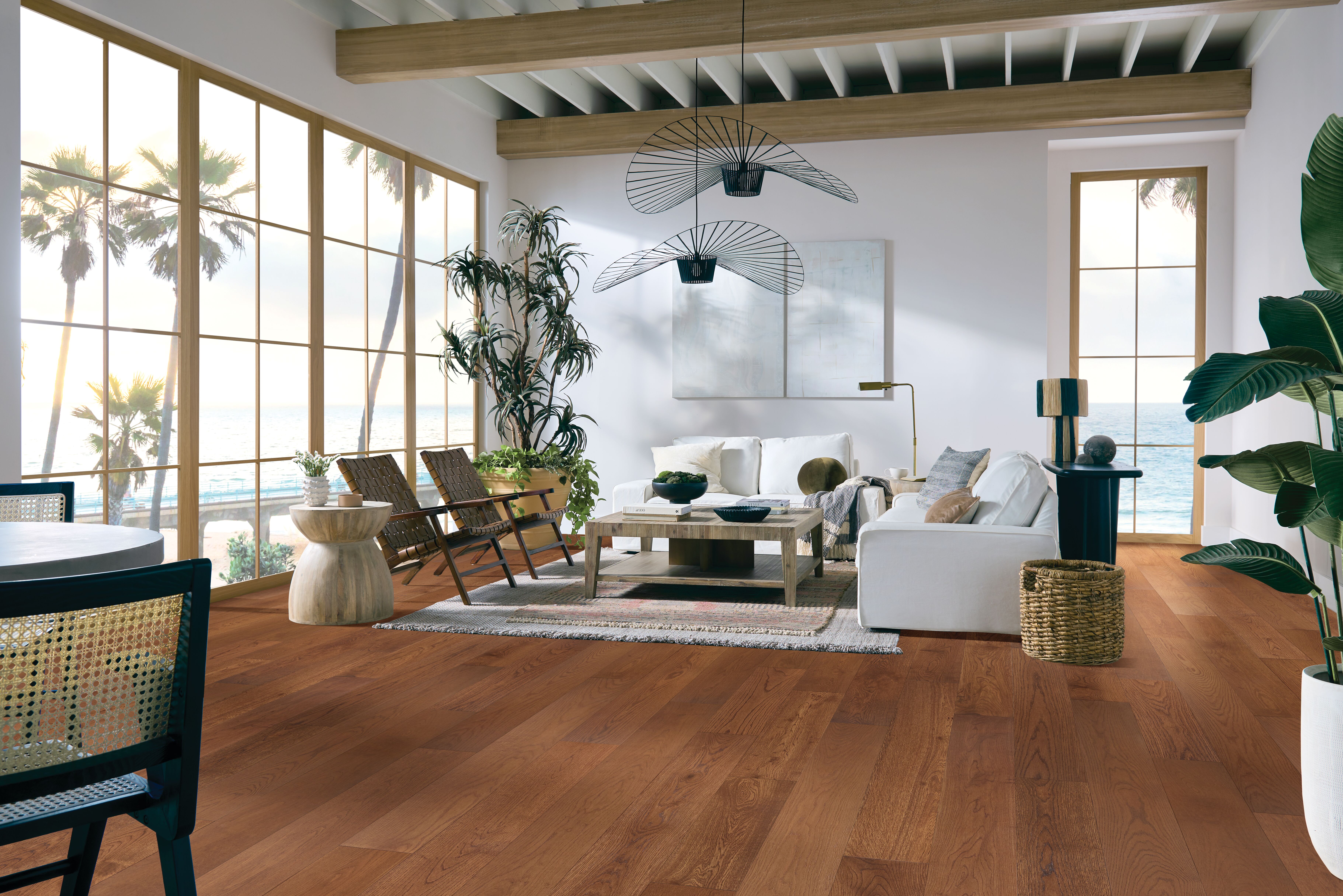 Savannah flooring, shown in a room