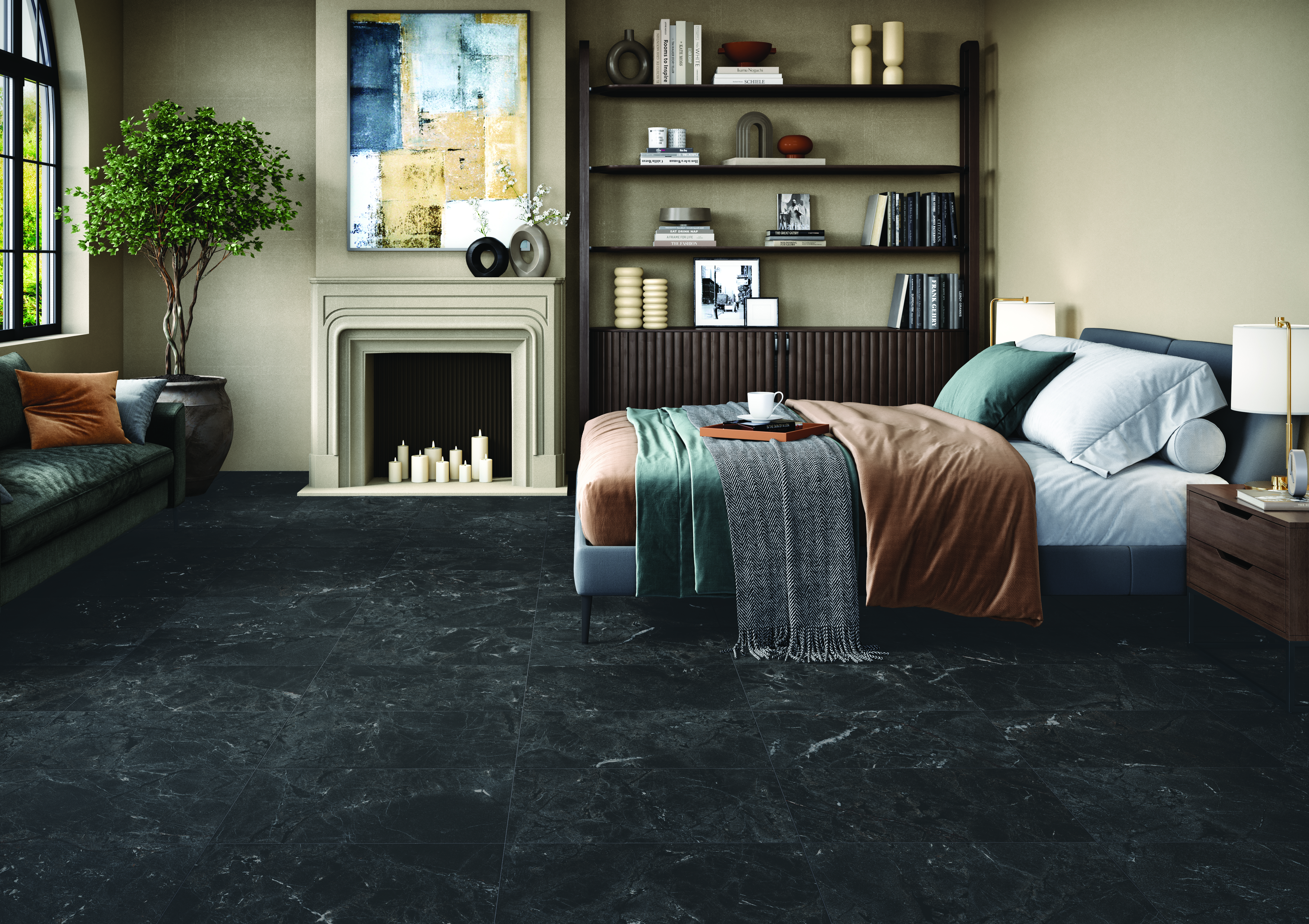 Urban Indulgence Diamond Black Porcelain SC12414