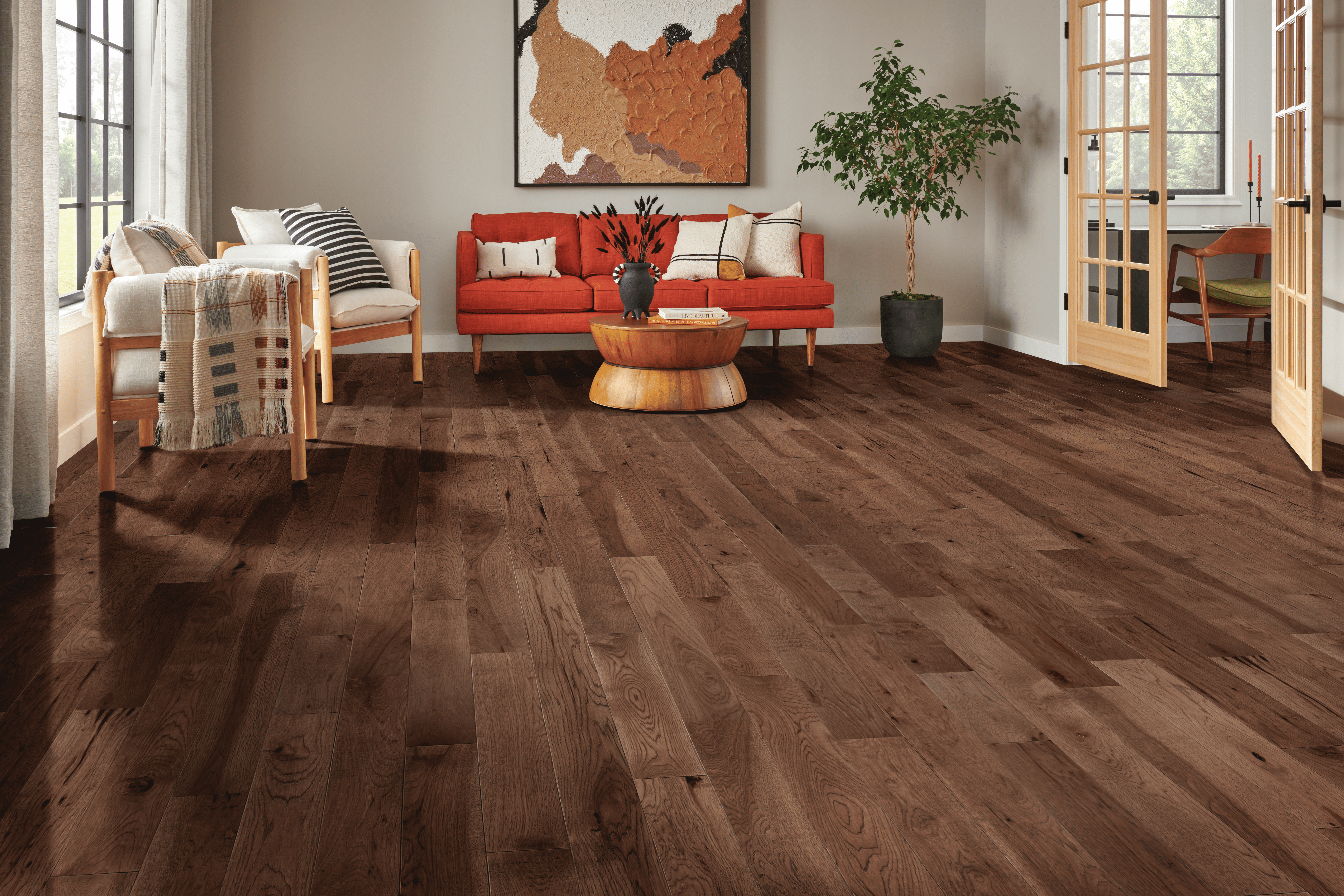 Natural Forest Autumn Season Solid Hardwood SWSH326S