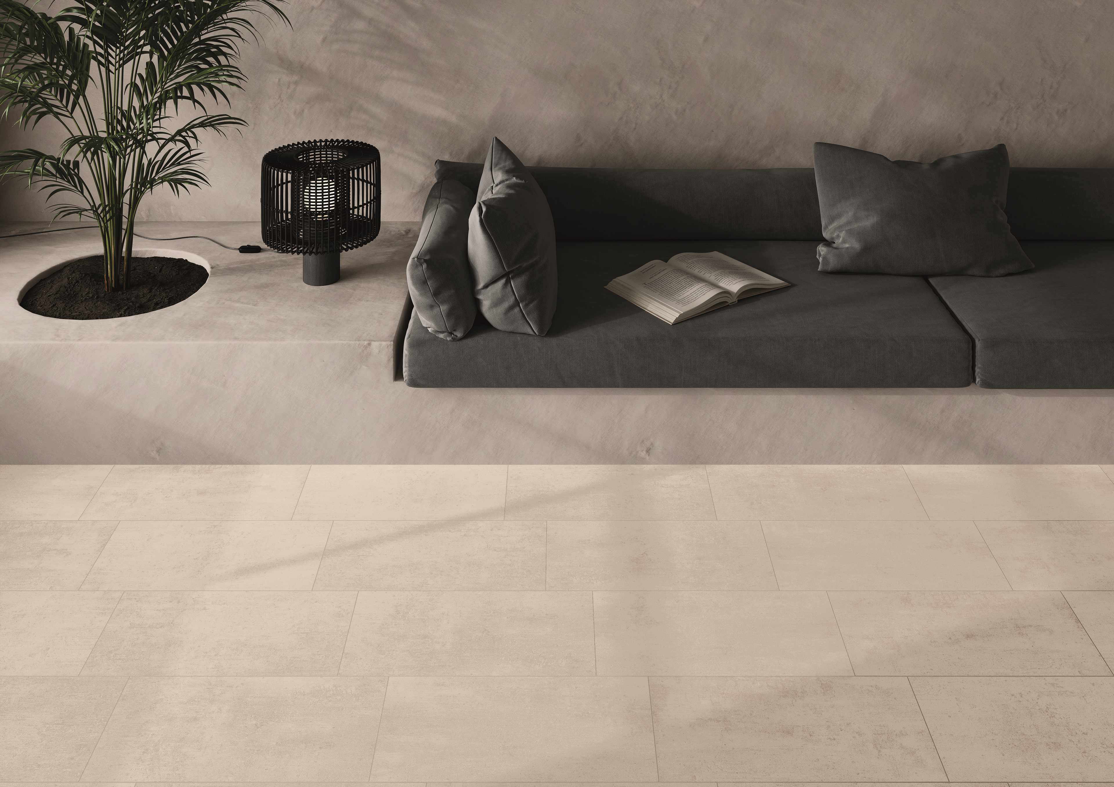 Entrée Concrete Frost Porcelain WB12405