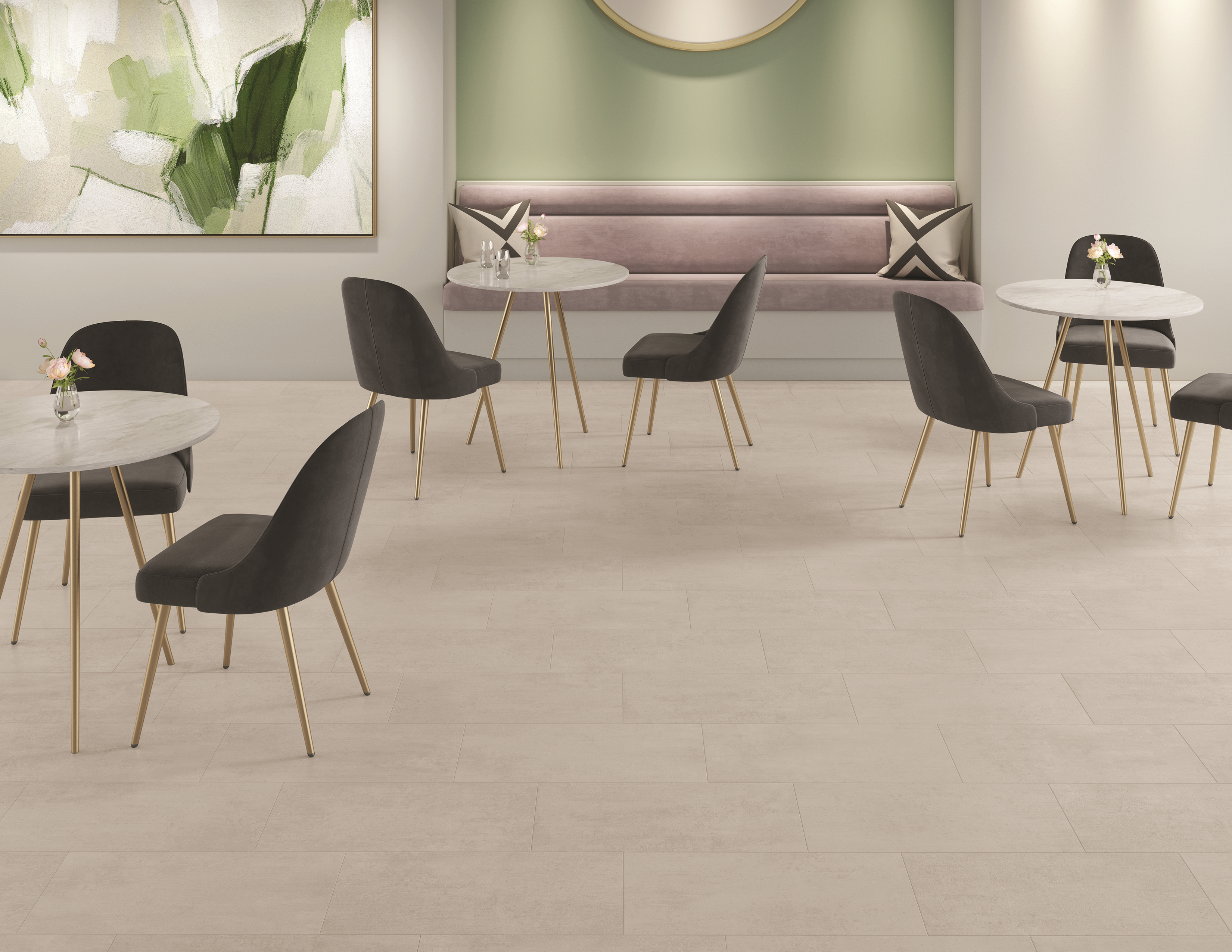 Entrée Concrete Mist Porcelain WB12407