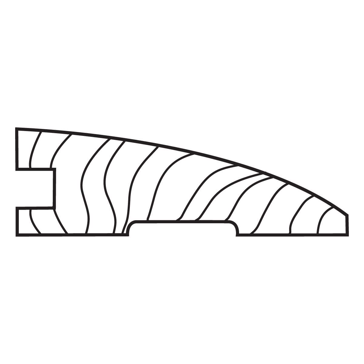Reducer Strip Hickory TR5HC193L