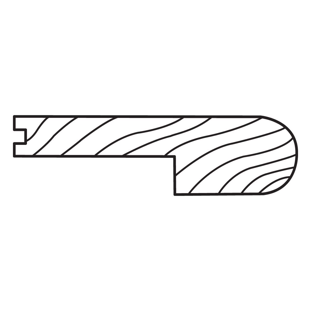 Stair Nose Red Oak T731134